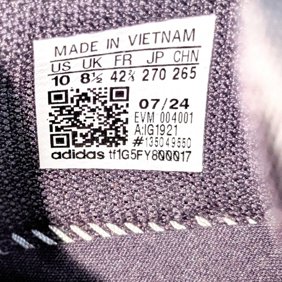 Adidas Ozmillen Shadow Fig/Taupe Sneakers - Picture 4 of 6